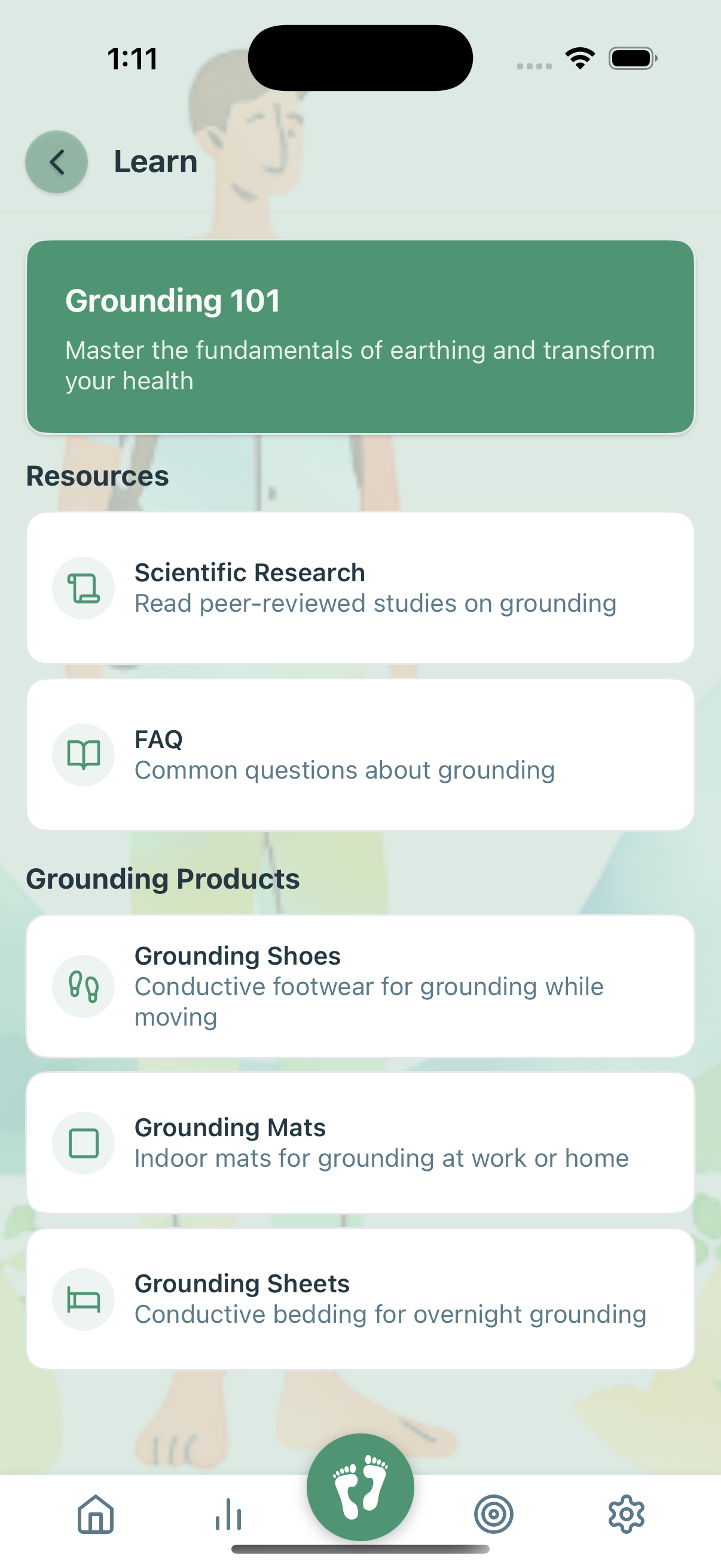 App screenshot